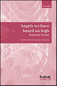 Angels We Have Heard on High SATB choral sheet music cover